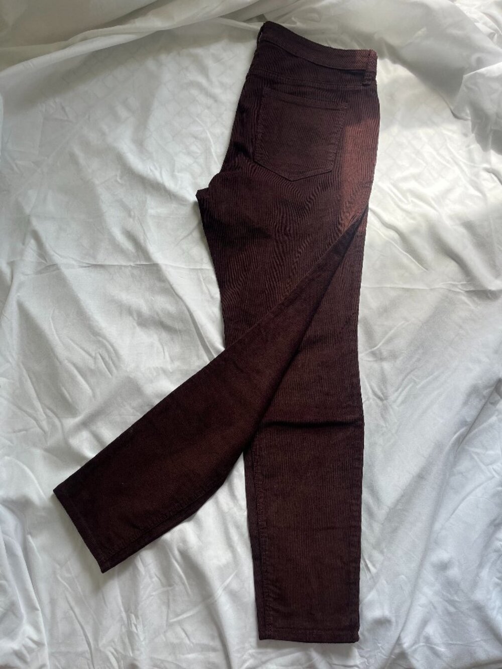 Old Navy Rockstar Cords Burgundy size 14